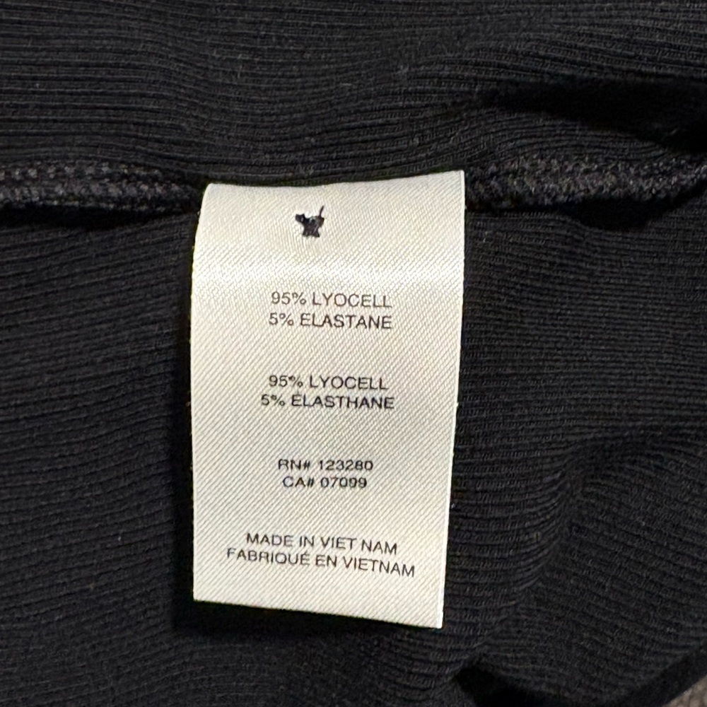 Spiritual Gangster Elegant Black Ribbed Women's Tank Top XS/S - Picture 3 of 4